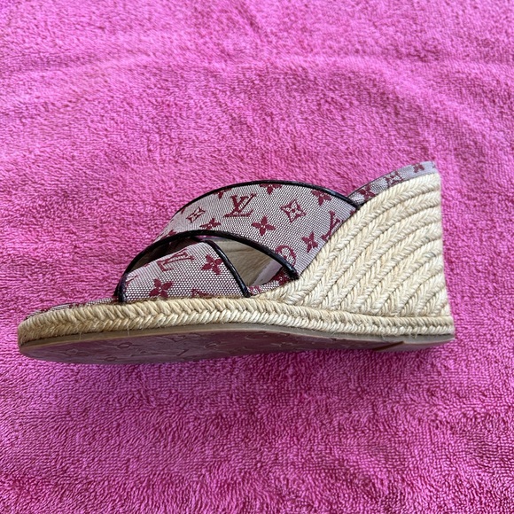 Louis Vuitton wedges- Size 7 - Picture 6 of 10